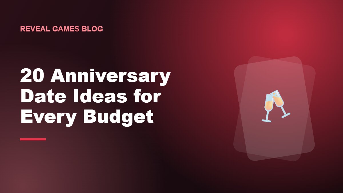 20 Anniversary Date Ideas for Every Budget