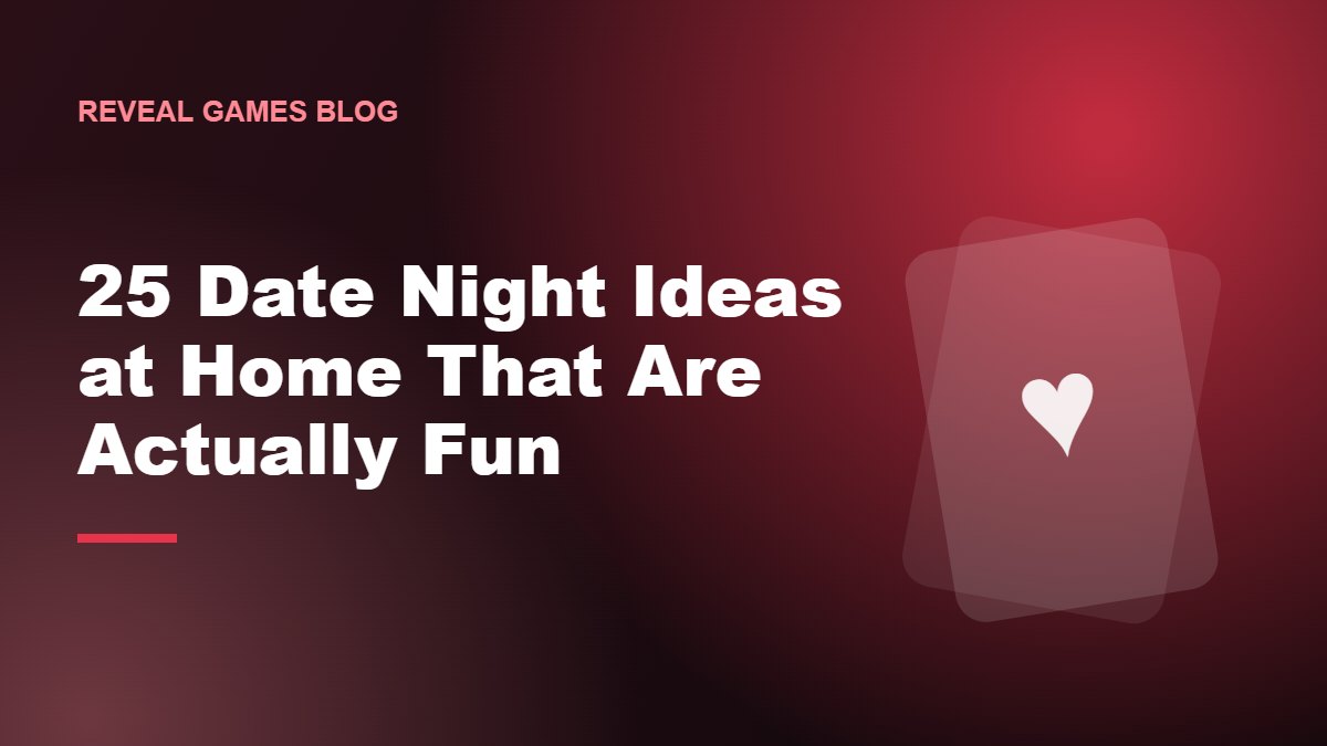 25 Date Night Ideas at Home That Are Actually Fun