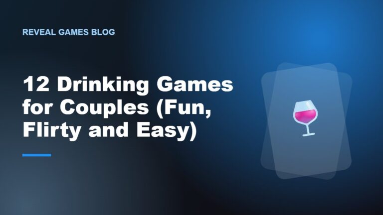12 Drinking Games for Couples (Fun, Flirty and Easy)