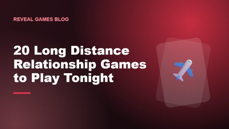 20 Long Distance Relationship Games to Play Tonight