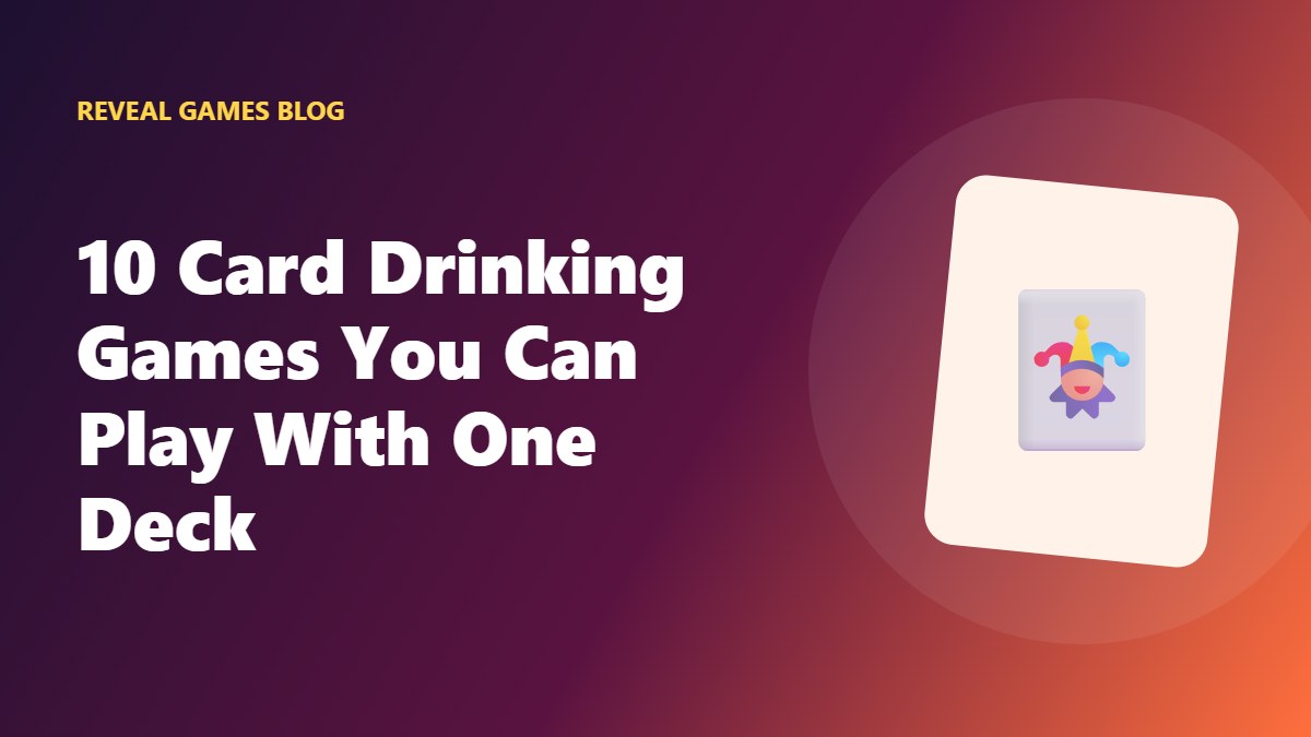 10 Card Drinking Games You Can Play With One Deck