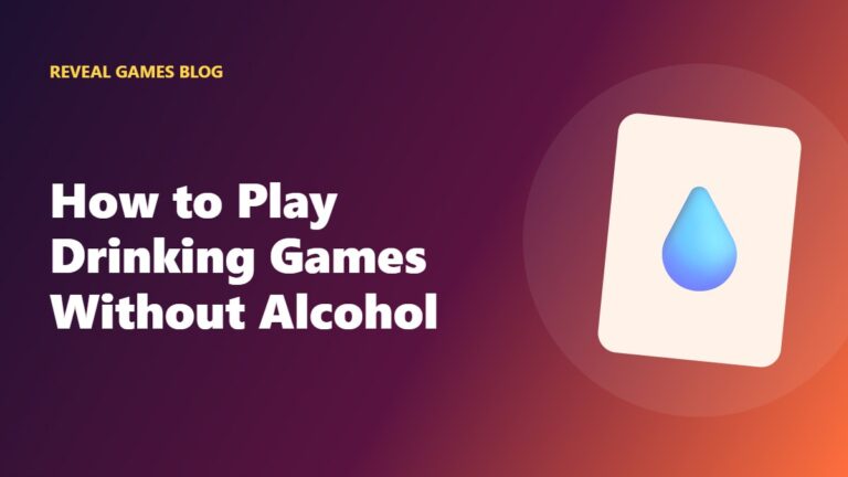 How to Play Drinking Games Without Alcohol