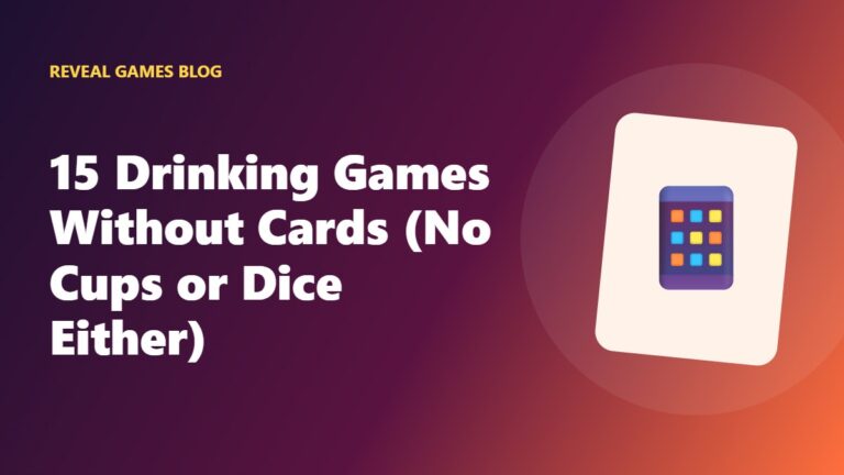 15 Drinking Games Without Cards (No Cups or Dice Either)